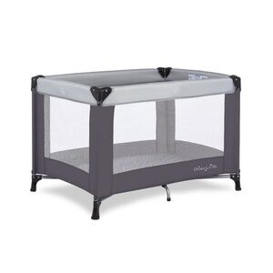 DREAM ON ME | NEST PORTABLE PACKABLE PLAY YARD W/ CARRY BAG SHOULDER STRAP GREY